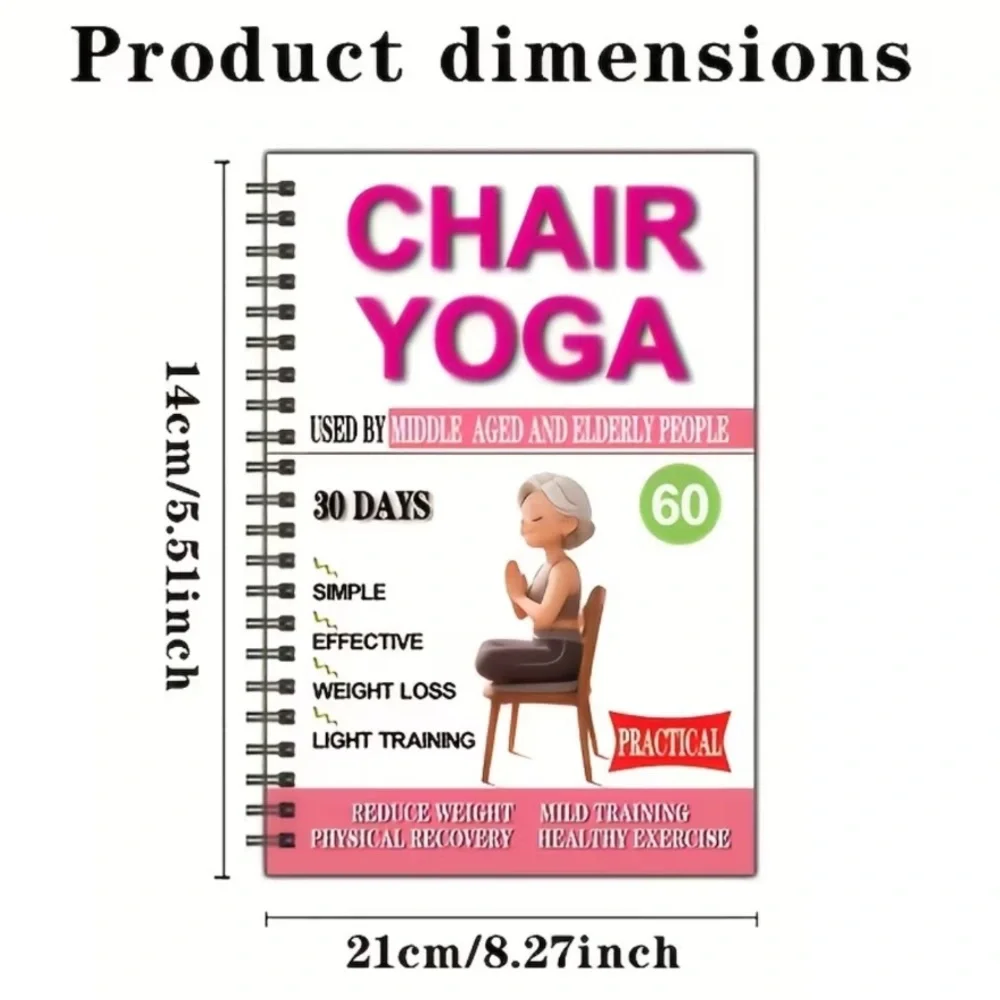 🪑 Chair Yoga Guide for Middle Aged and Elderly ~ Safe Exercise Guide❗️ - Picture 3 of 5